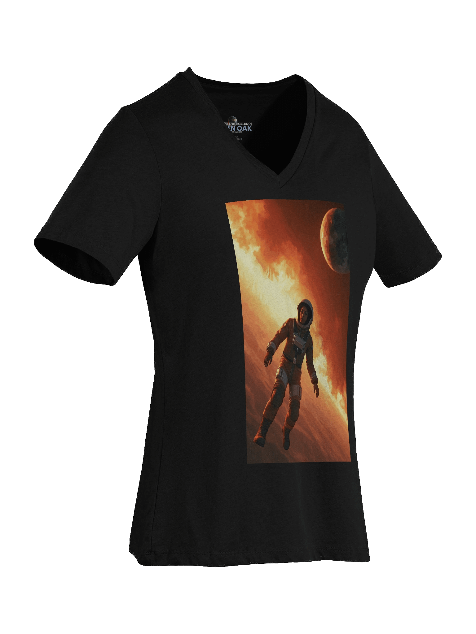 World on Fire Women's V-Neck Shirt product image (32)