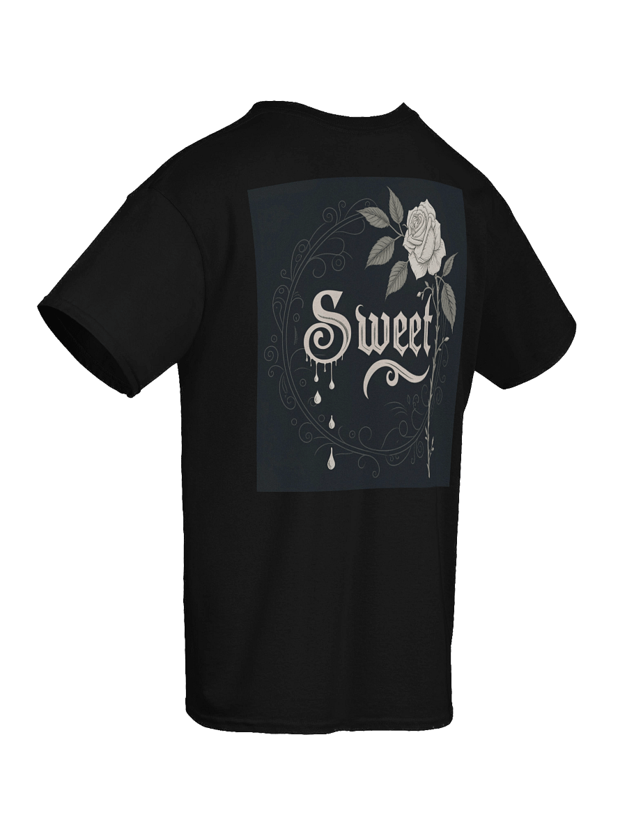 Rose Swirls Monochrome Tee product image (112)