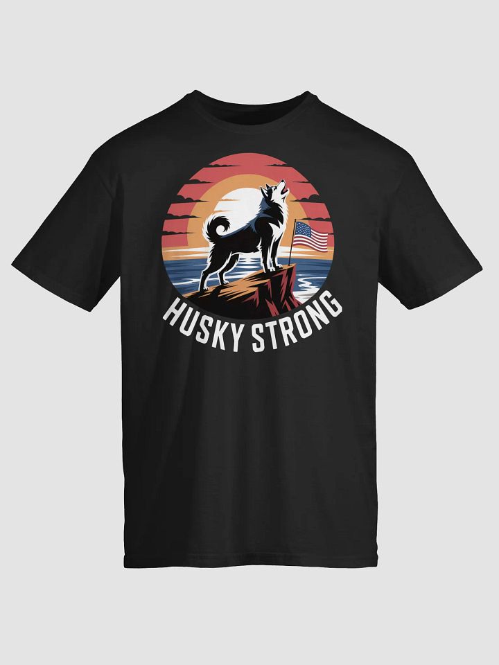 Husky Strong Howling T-Shirt product image (2)