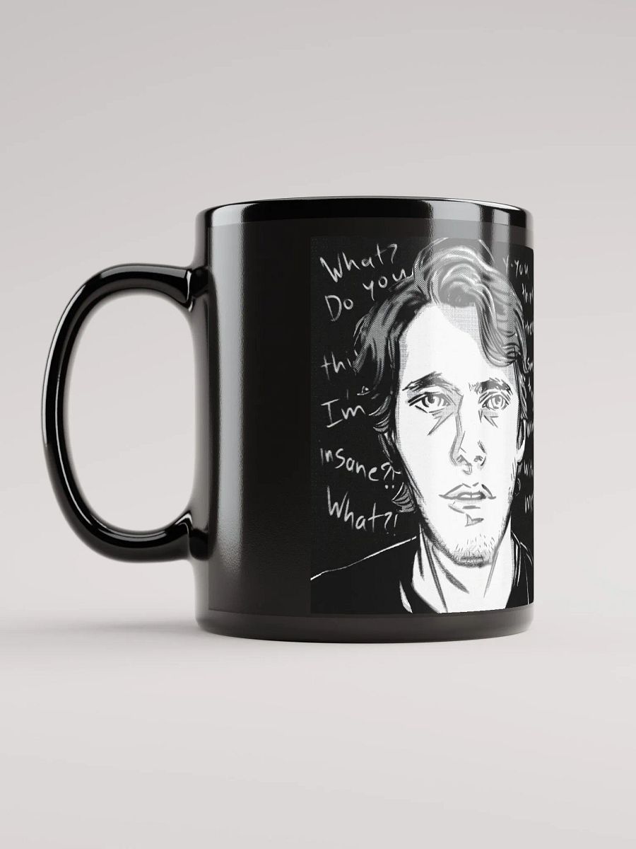 Totally Sane Jerma Black Mug product image (6)