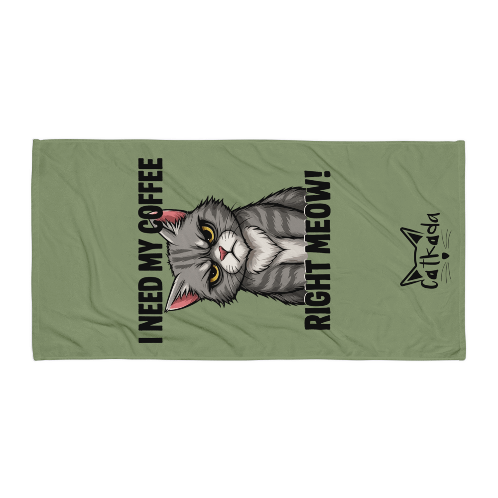 I NEED MY COFFEE TOWEL product image (1)