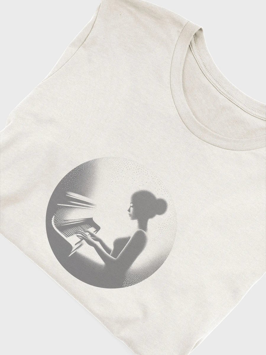 Piano Shadow Lady T-Shirt product image (3)