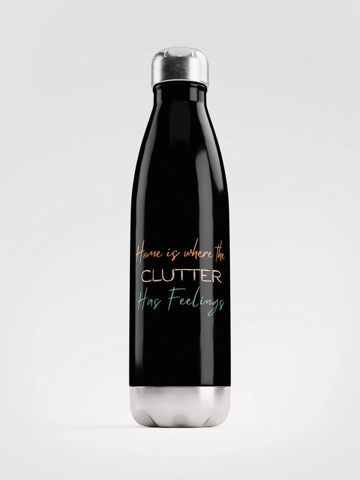 Emotive Clutter Stainless Steel Water Bottle product image (1)