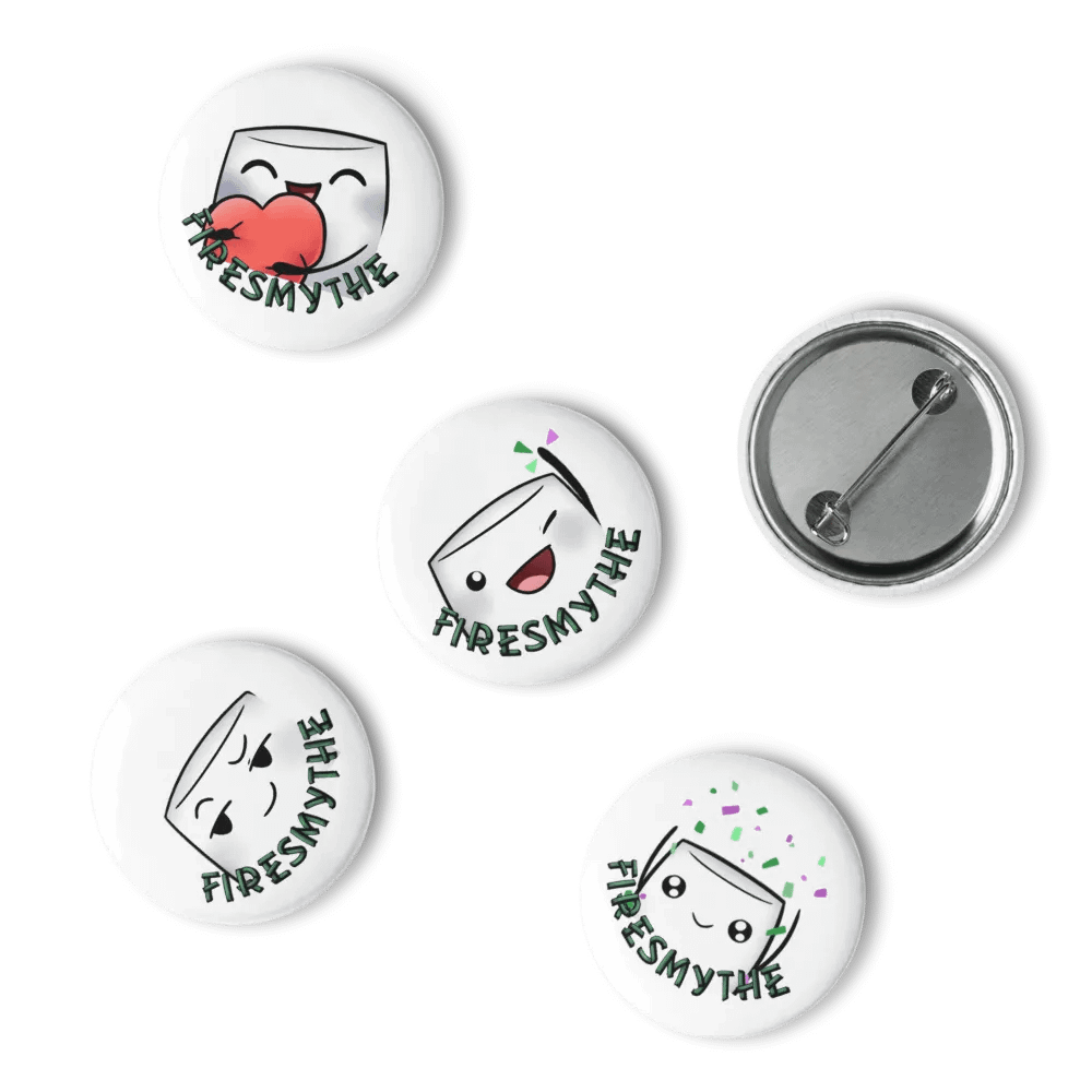 Firesmythe Pin-Back Button Set product image (15)
