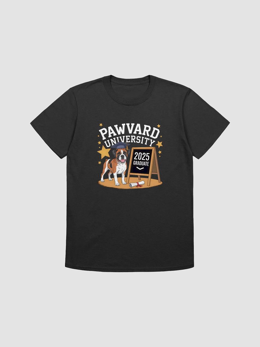 Pawvard University 2025 Boxer Graduate T-Shirt product image (1)