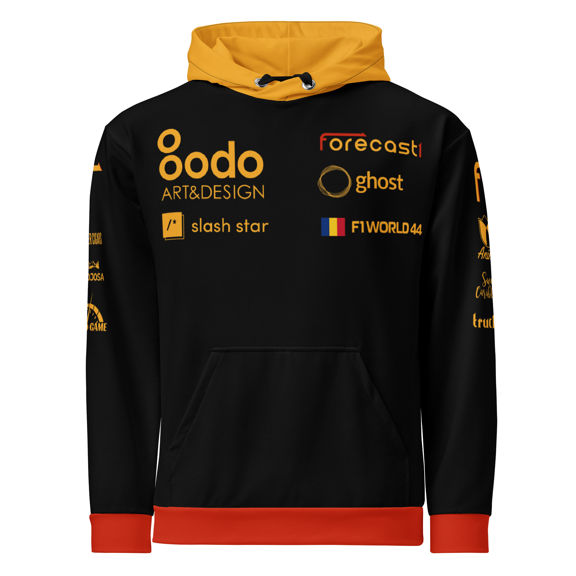 World 44 - Black Hoodie Personalized product image (1)