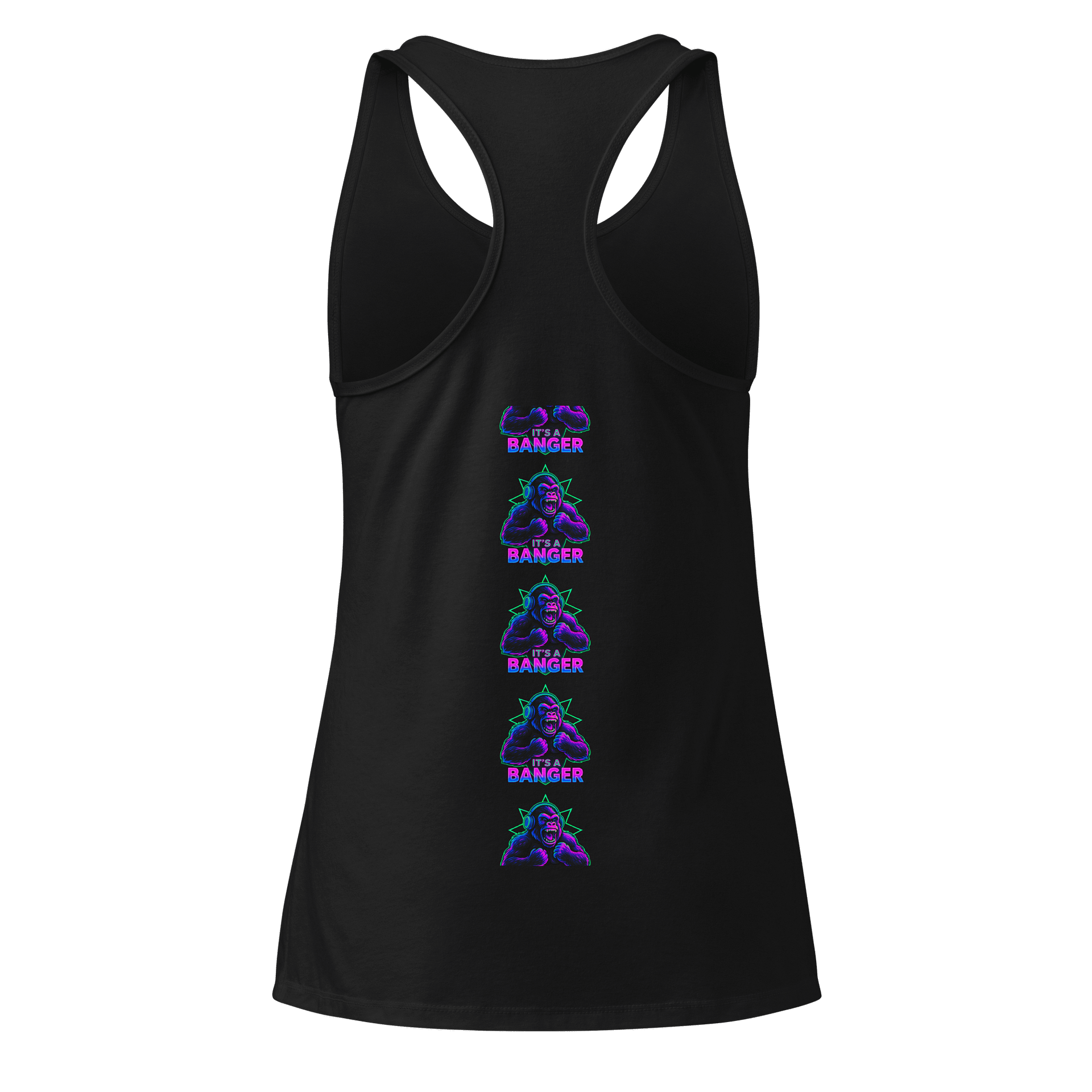 Arkaya "It’s a Banger" Neon Gorilla Singlet – Women’s product image (3)