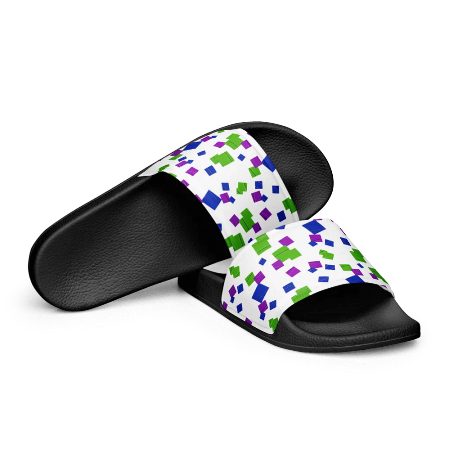 Glitchy Men's Slides product image (13)