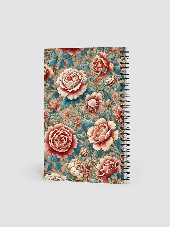 Royal Floral Spiral Notebook product image (2)
