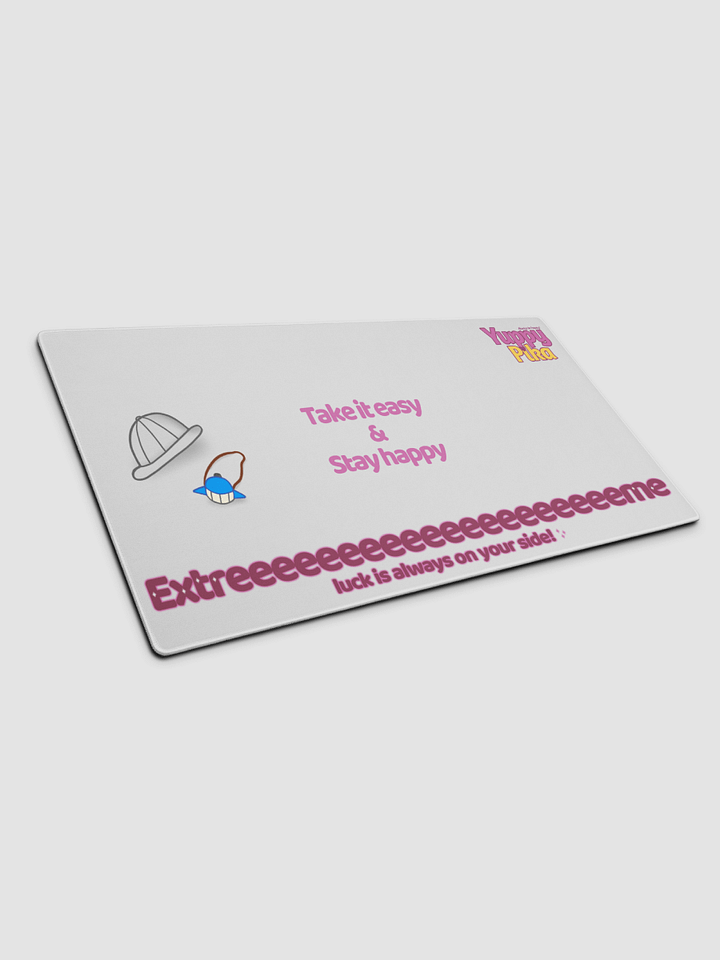 Extreeeme Luck Deskmat (White) product image (2)