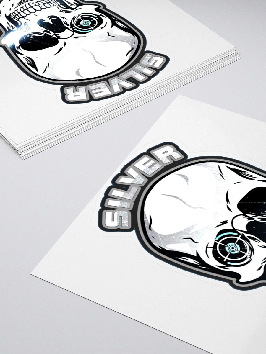 Silver Sniper Logo Sticker product image (4)