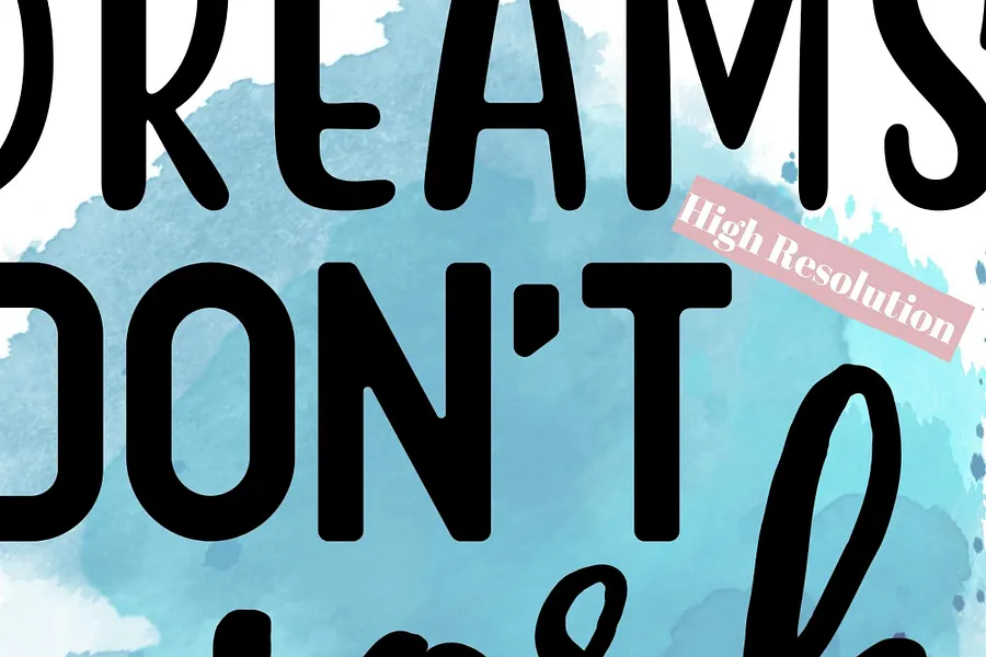 Watercolor Inspirational Work/Hustle Quote Card product image (8)