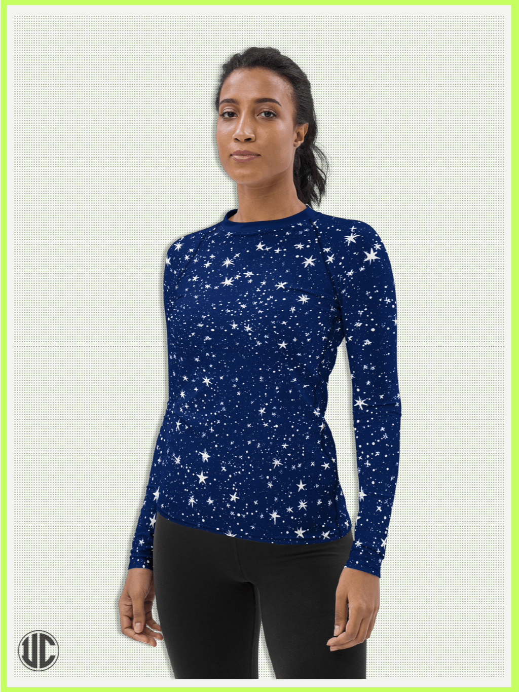 Midnight Sky - Women's Rash Guard product image (6)