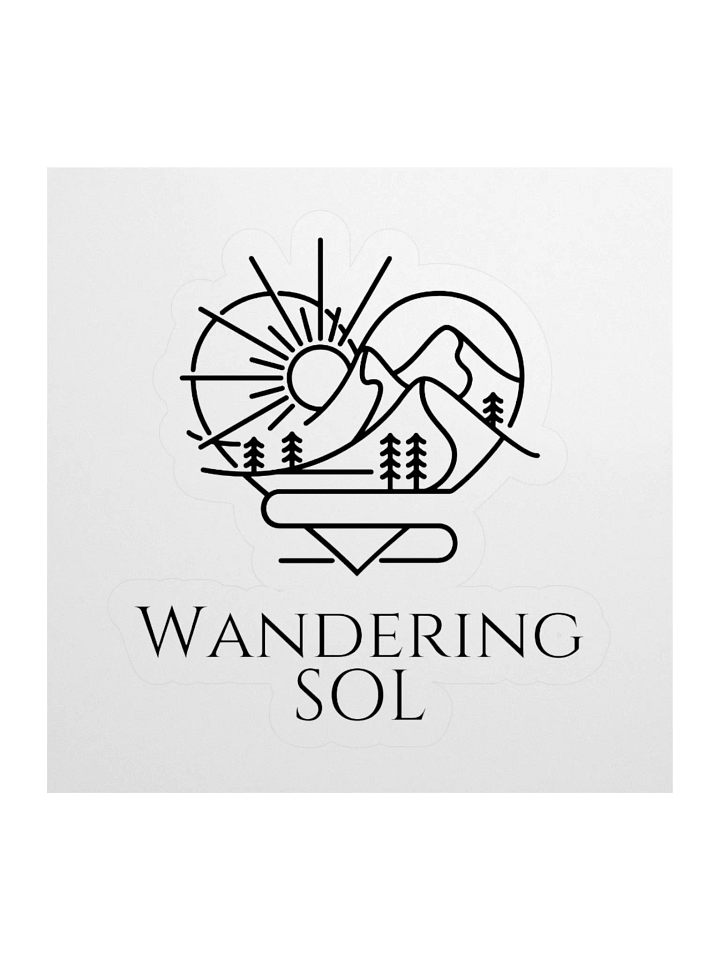 Wandering Sol Sticker product image (1)