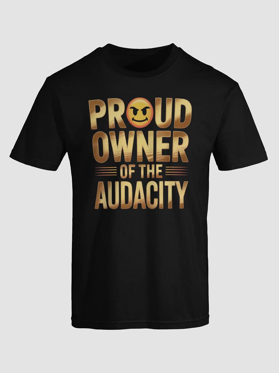 Audacious Attitude Gold Tee product image (5)