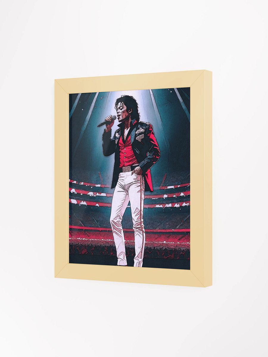 Michael Jackson Stage Presence Framed Matte Art product image (54)