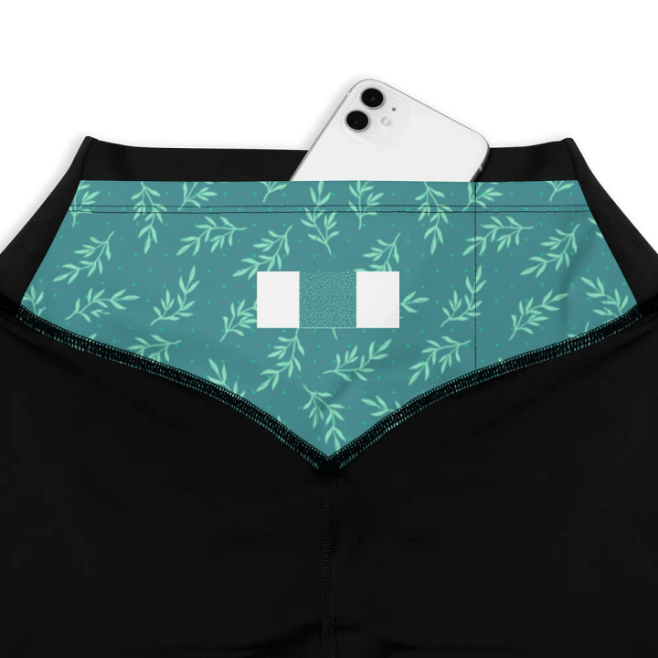 Turq All-Over Print Sports Leggings product image (1)