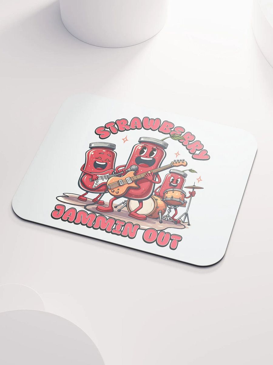 Strawberry Jammin Out Mouse Pad product image (3)