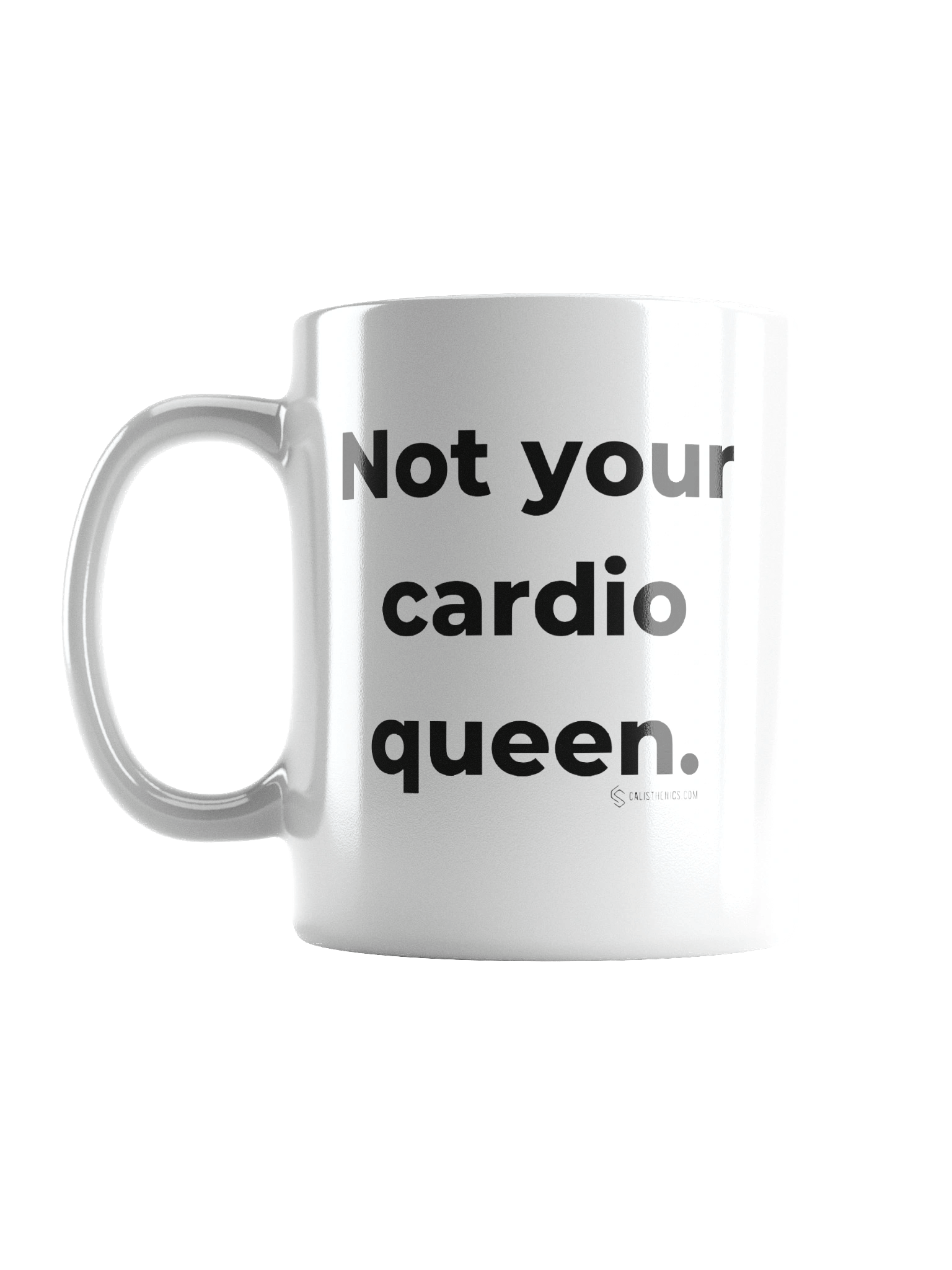 Not Your Cardio Queen Mug (White) product image (1)