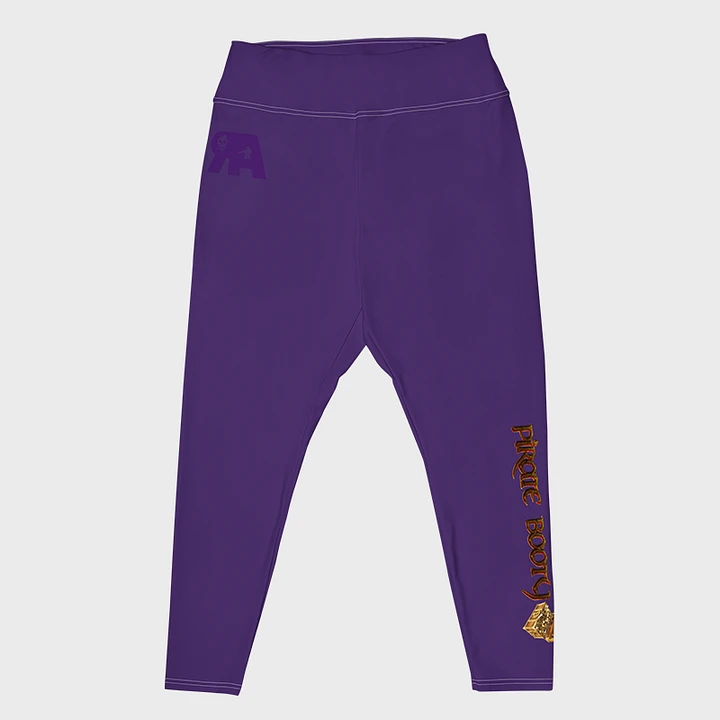 Dark Purple All-Over Print Plus Size Leggings product image (1)