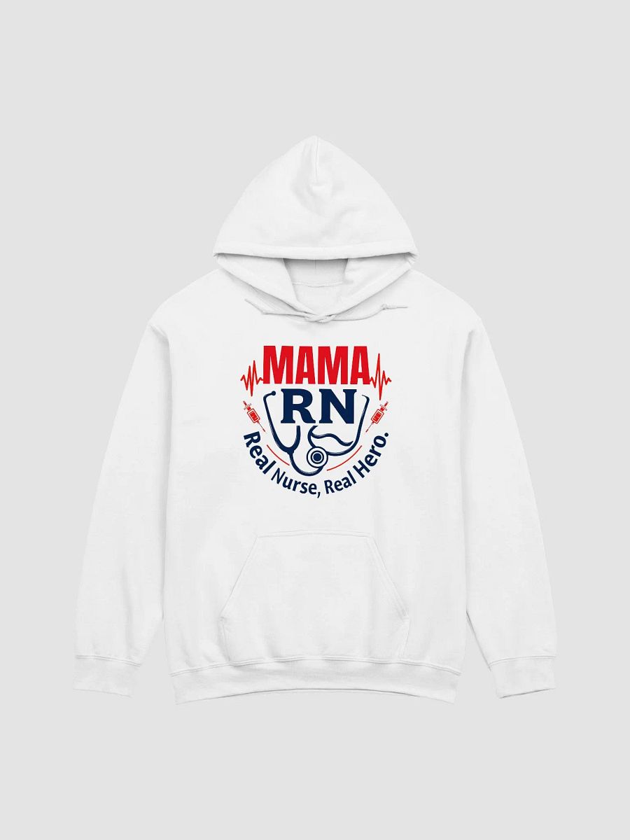 Mama RN, Real Nurse, Real Hero Hoodie product image (8)