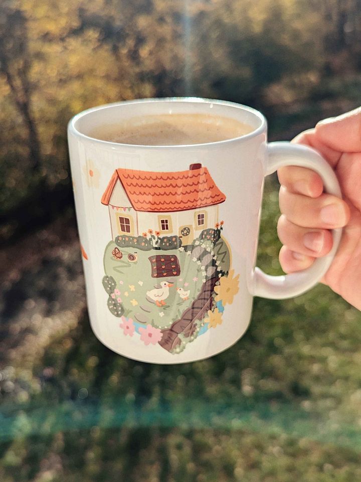 Cottage Garden \ ceramic mug product image (1)