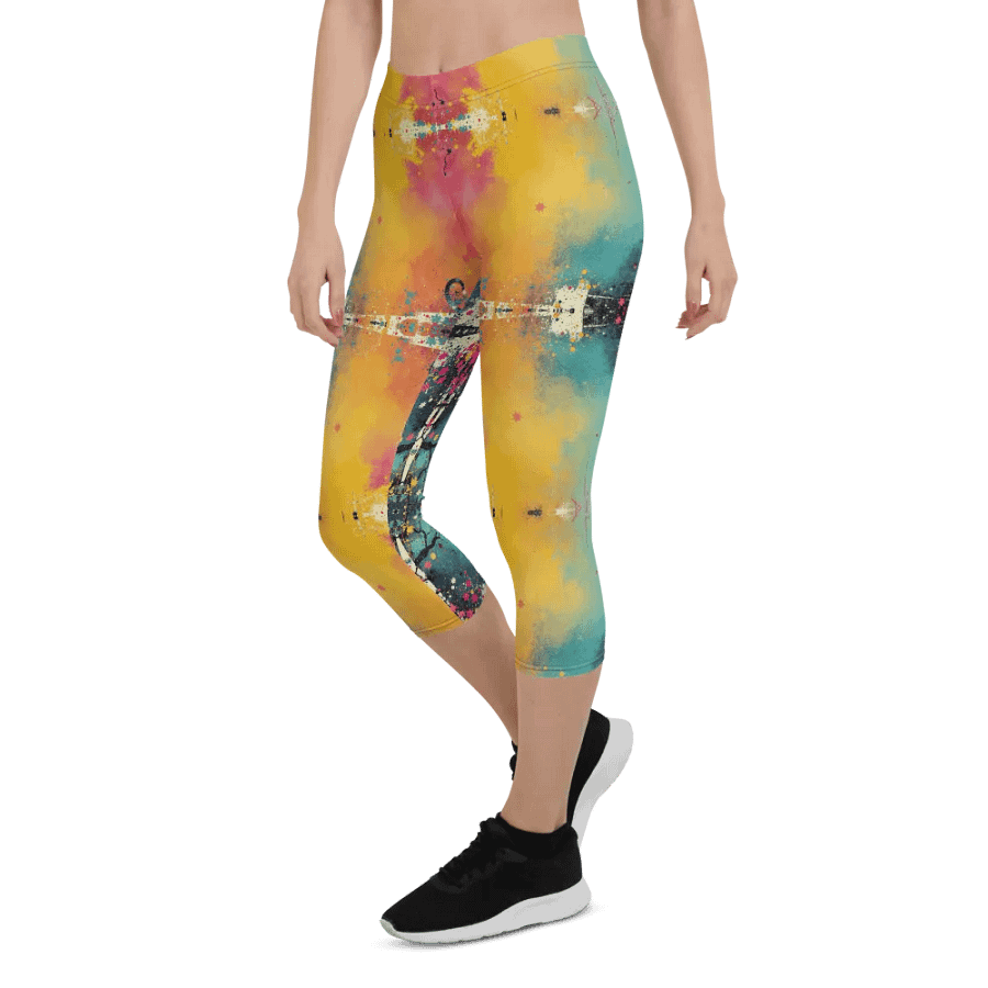 Chroma Flow - Capri Leggings product image (5)