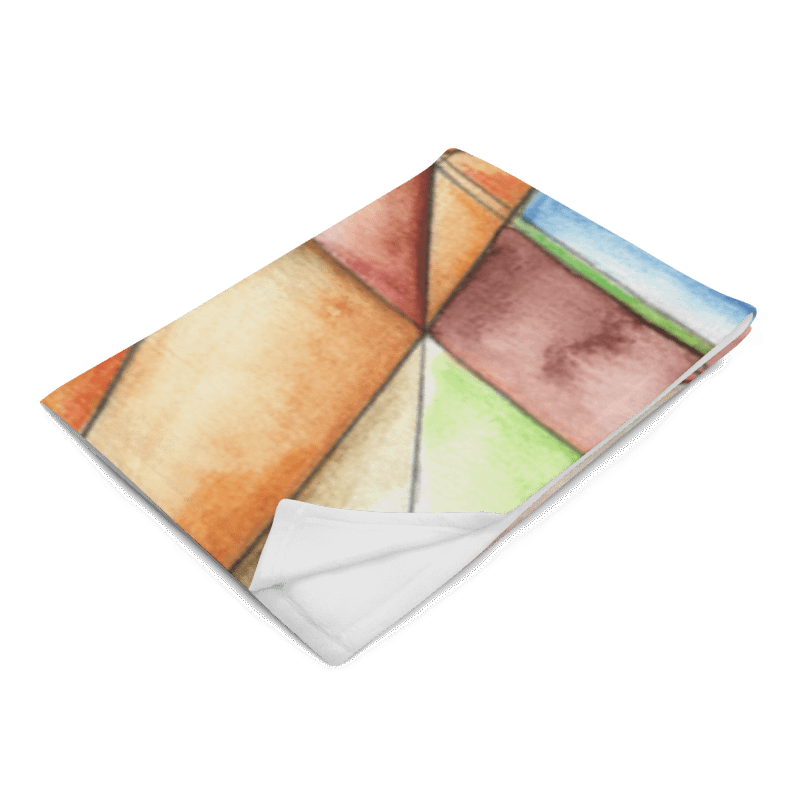 Circles to Circles #6 - Stereographic Projection Mathematical Art Blanket product image (3)