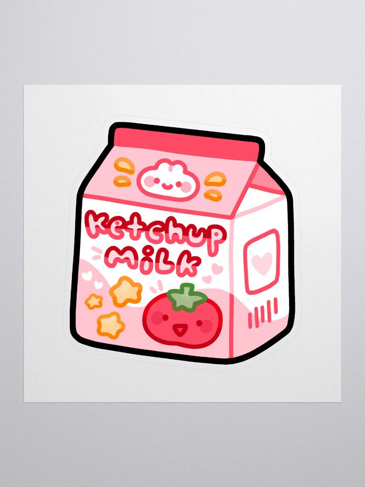 ketchup milk sticker! product image (1)
