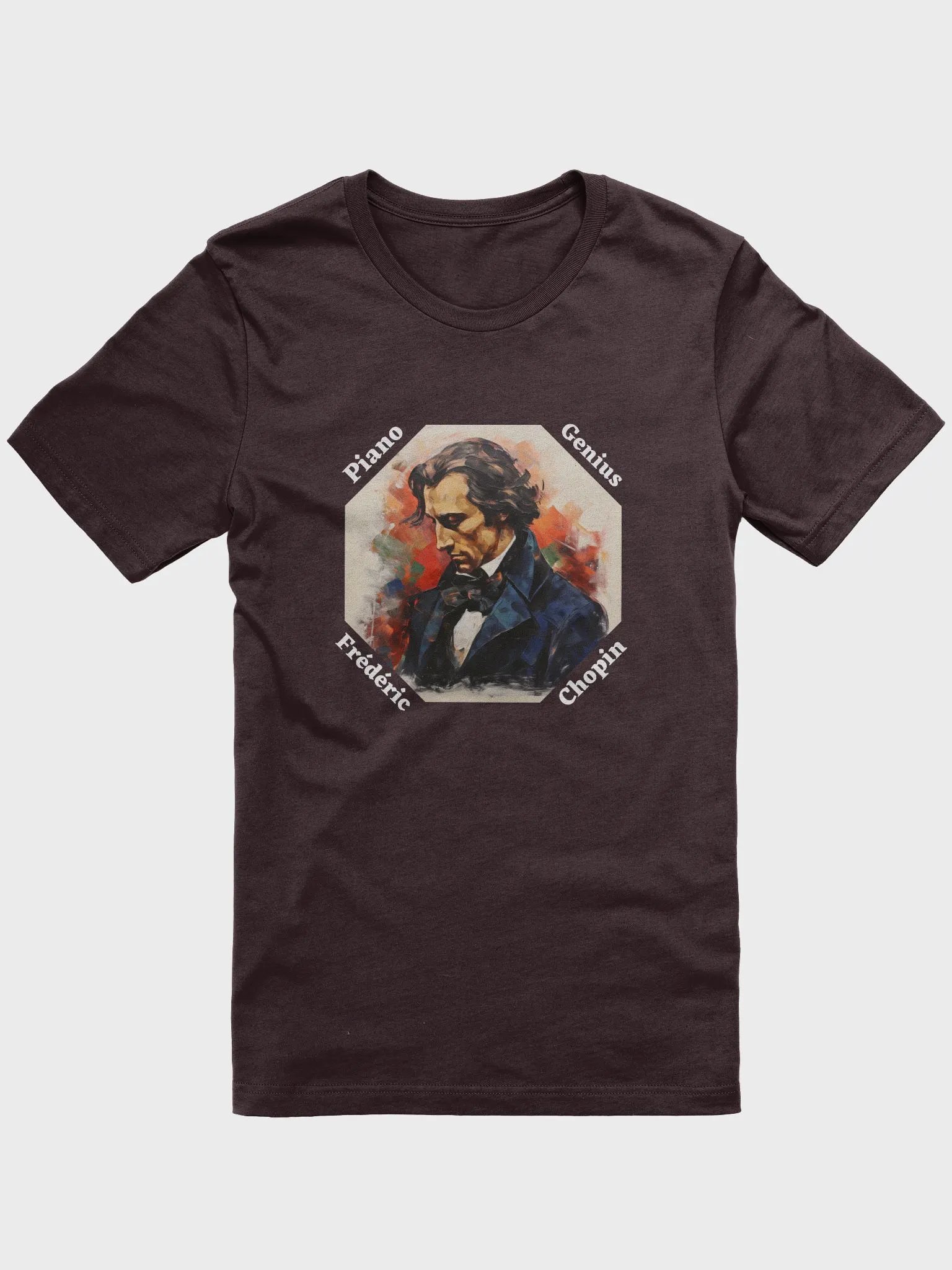 Frédéric Chopin - Piano Genius | Dark T-Shirt product image (1)