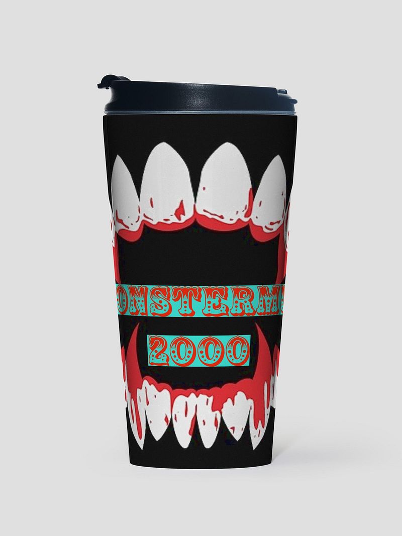 MONSTER MUNCH STAINLESS STEEL TRAVEL MUG
