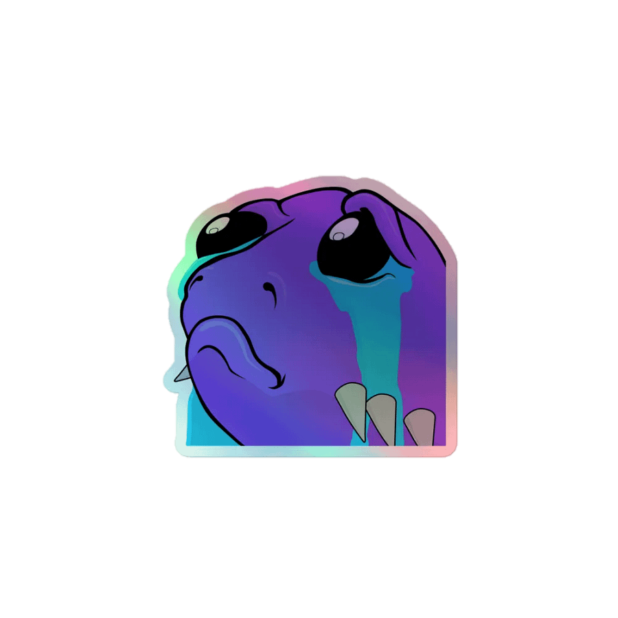 Vella Cry Holo Sticker product image (1)