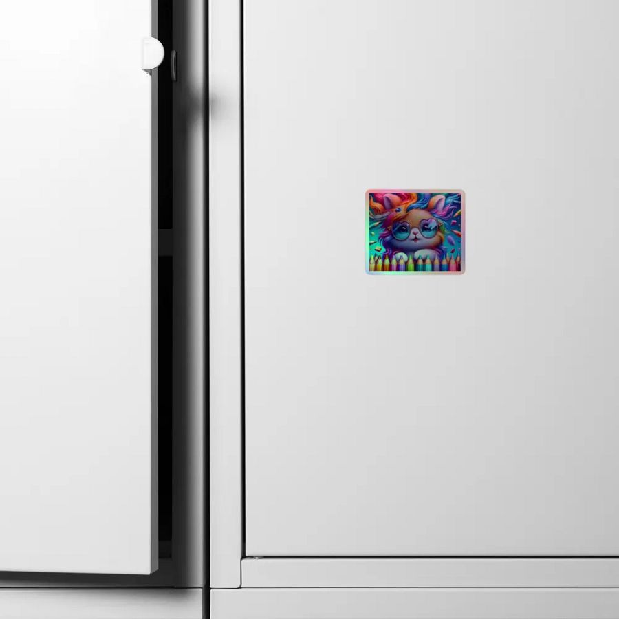 Whimsical Cabbit Holographic Sticker Sheet product image (6)