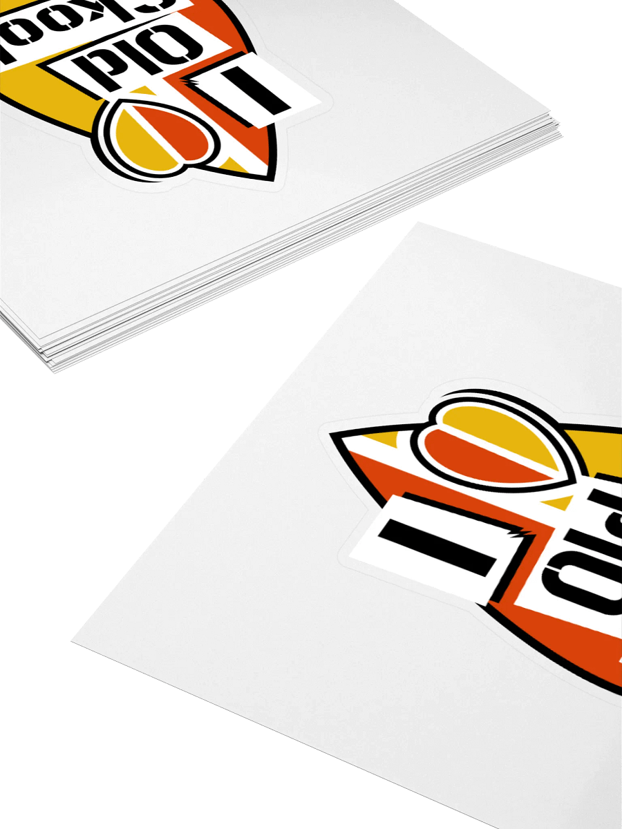 I Love Old Skool Sticker product image (4)