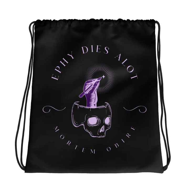 The Heritage Collection Lilac Drawstring Bag product image (1)