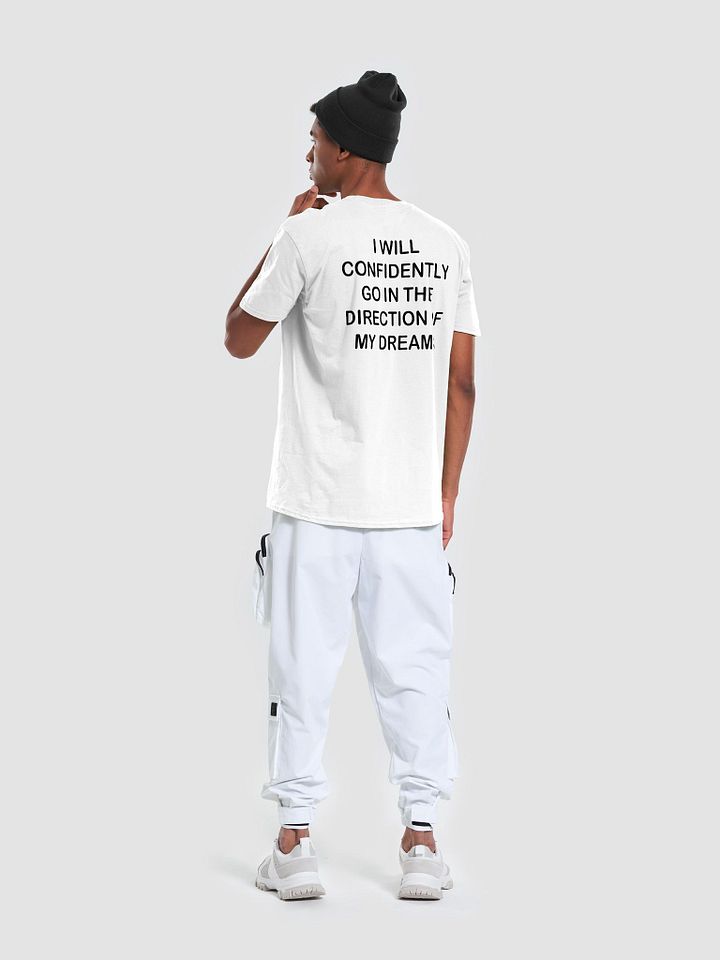 i will confidently go in the direction of my dreams - Softstyle T-Shirt product image (2)