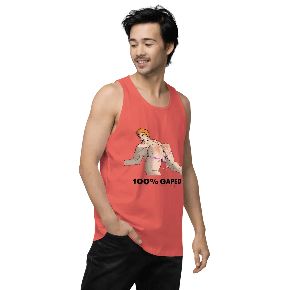 100% Gaped Tank Top (Light) (NSFW) product image (3)
