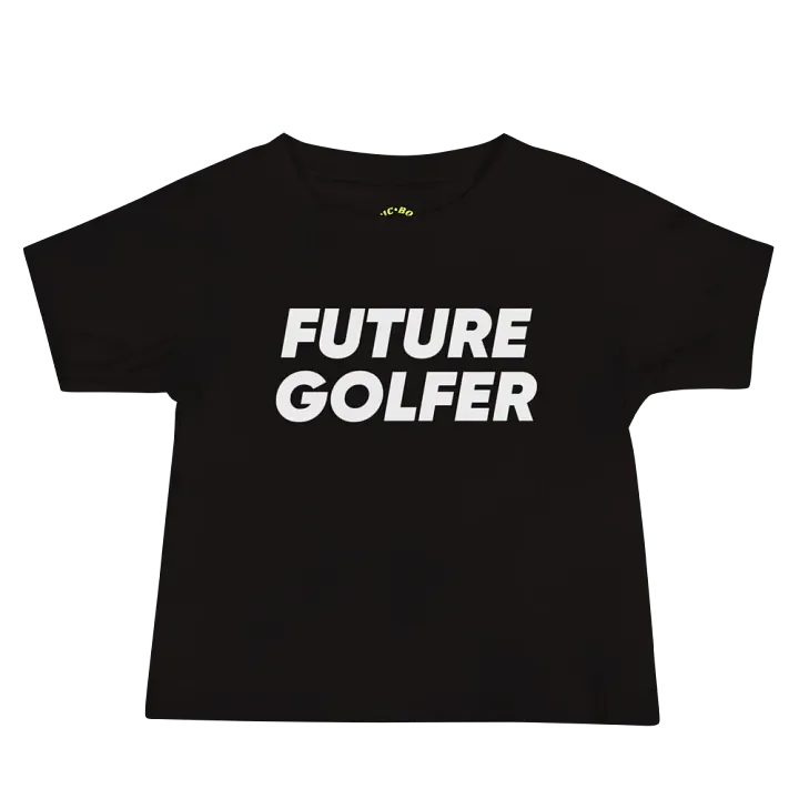 Future Golfer Baby Tee - Black product image (1)
