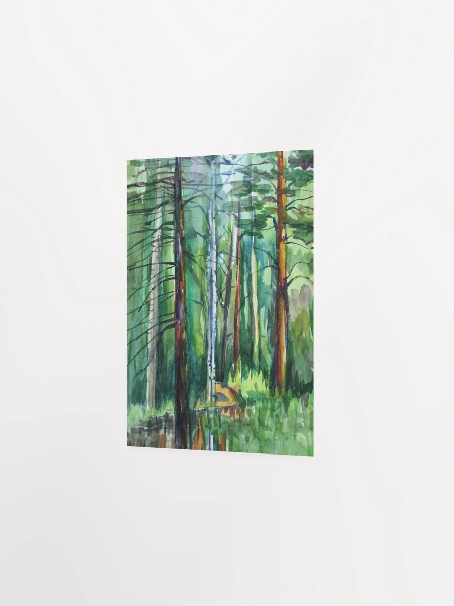 Enchanted Forest Impressions Poster - Forest Scene product image (4)