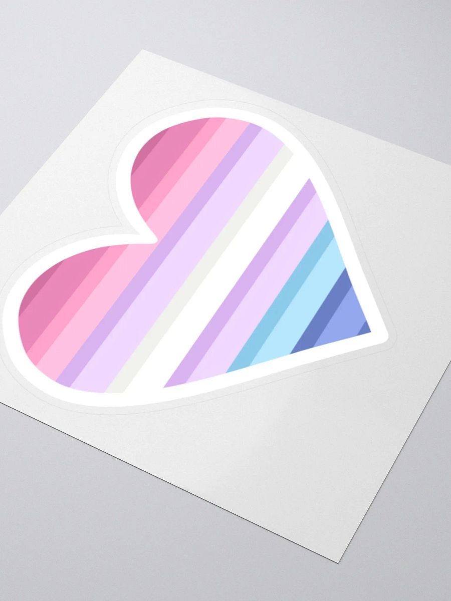 Bigender Pride Sticker product image (7)