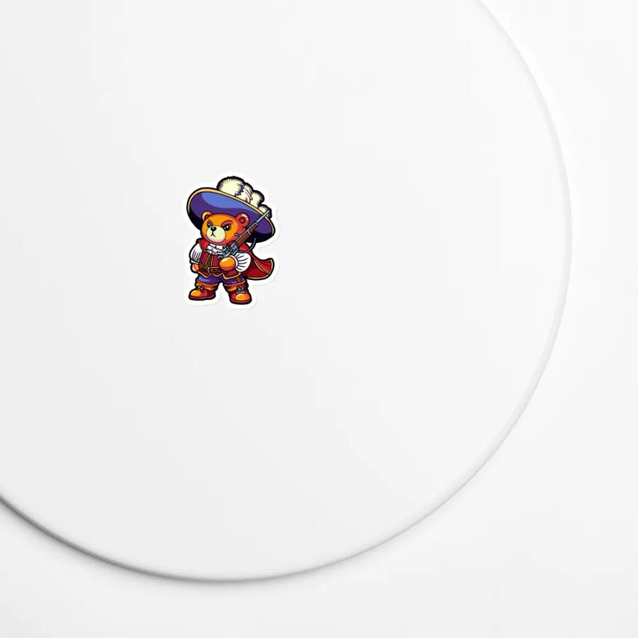 Teddy Musketeer Magnet product image (5)