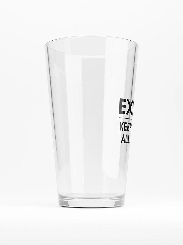 Exiram Shaker Pint Glass product image (2)