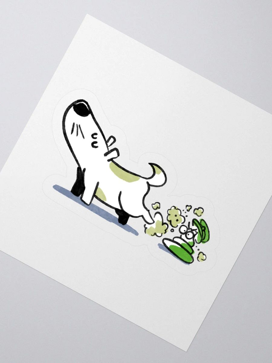 Just a Pup Poop | Kiss Cut Stickers product image (2)