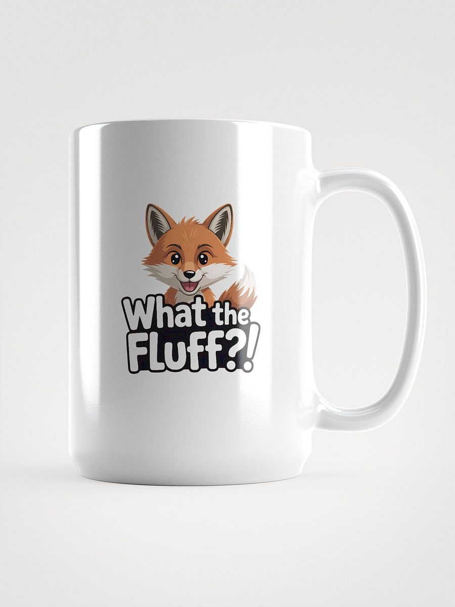 Whimsical Fox 'What the Fluff?!' Mug product image (1)