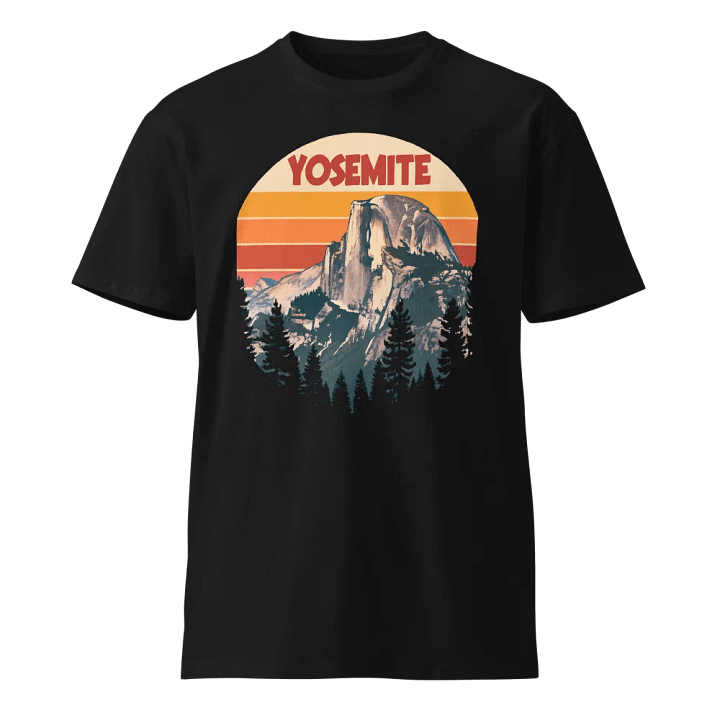 Vintage Yosemite T-Shirt with Retro Mountain product image (1)