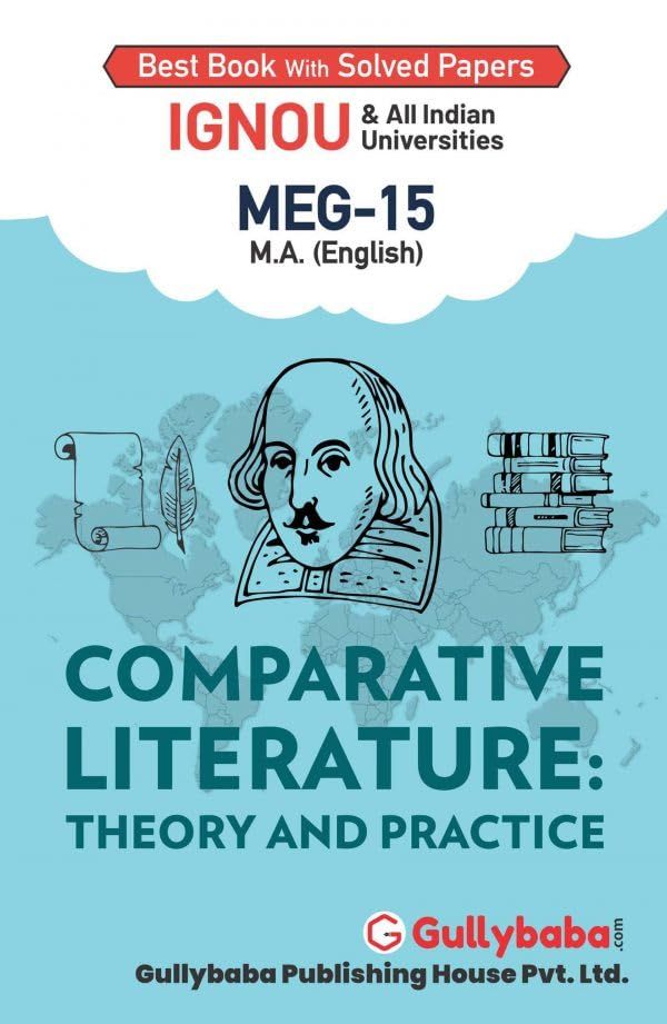 IGNOU MEG-15 Comparative Literature : Theory and Practice product image (1)