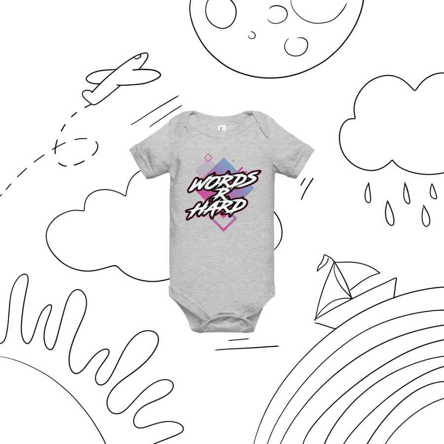 Words R Hard Onesie product image (45)