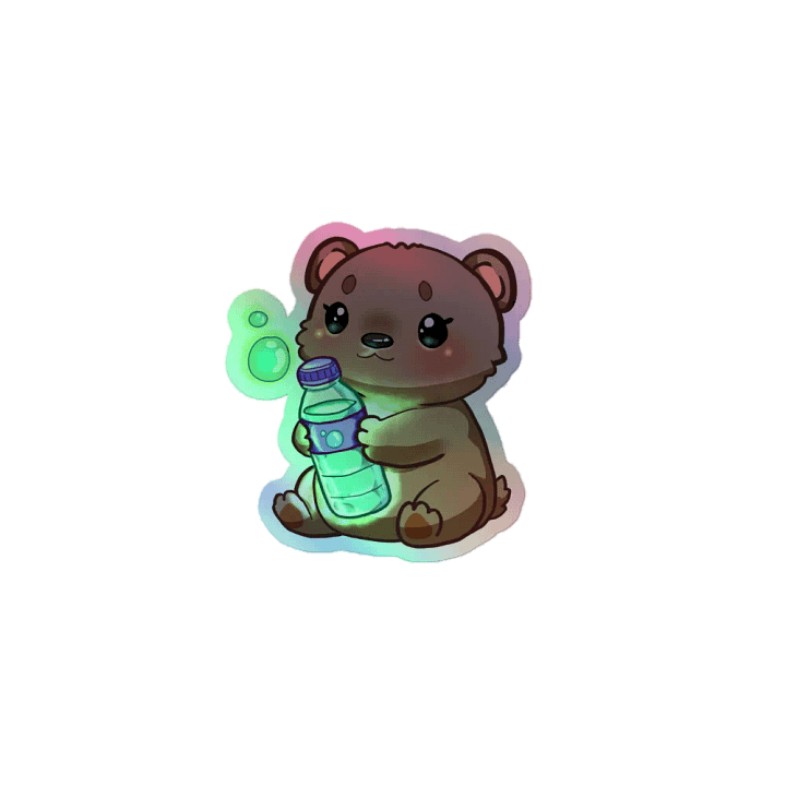 Hydrate Bear Sticker product image (1)