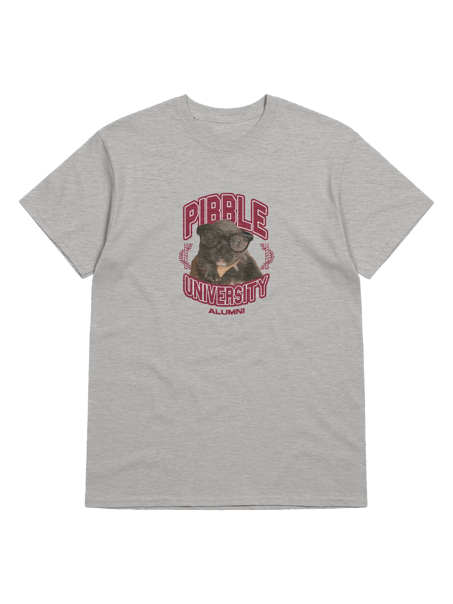 PIBBLE UNIVERSITY ALUMNI TEE product image (1)