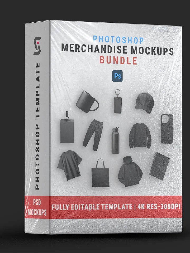 Merchandise Mockups Bundle product image (1)
